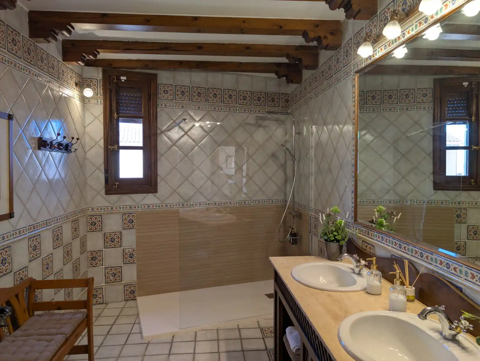 Baño Hacienda Pagovillano casa rural Toledo