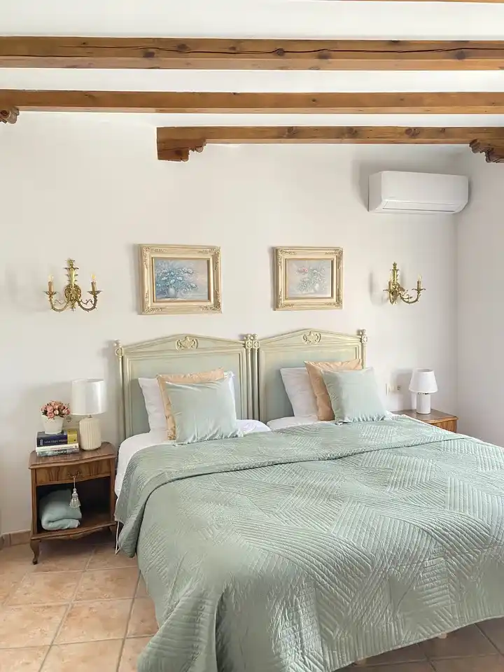 Habitación casa rural Hacienda Pagovillano Guadamur Toledo